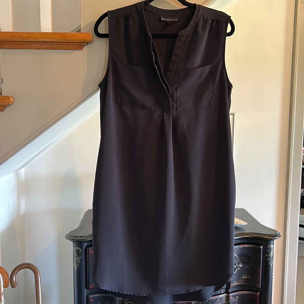 Attention Black Shift Dress
